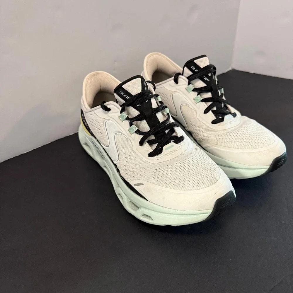 Skechers Hands Free Slip ins Glide Step Altus Sneakers White Multi Size 7.5